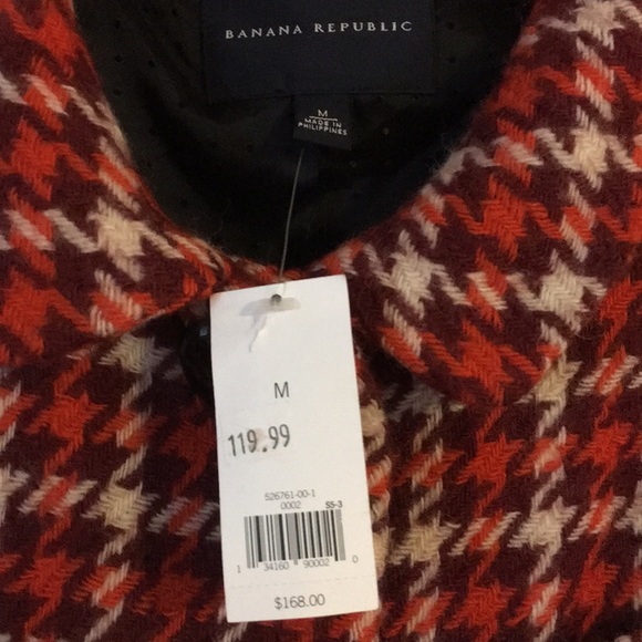 Banana Republic Tweed houndstooth jacket - Picture 5 of 8